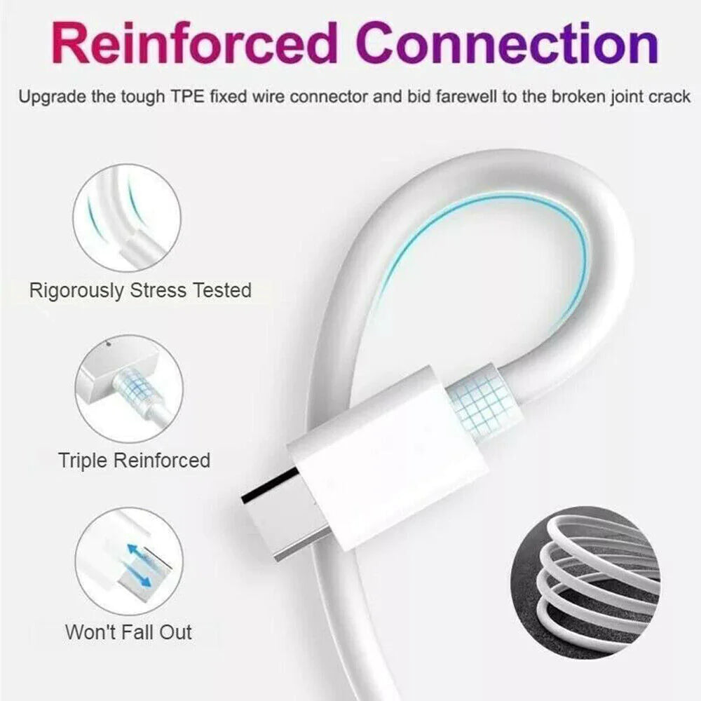 Type-C to Type-C Fast Charger Cable | High-Speed | Essential Selects