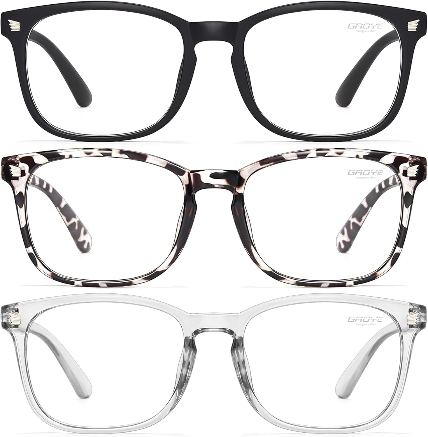 Gaoye Stylish Eyewear Frame Accessories - Blue Light Glasses for Woman - Computer Glasses for Blue Light Blocking