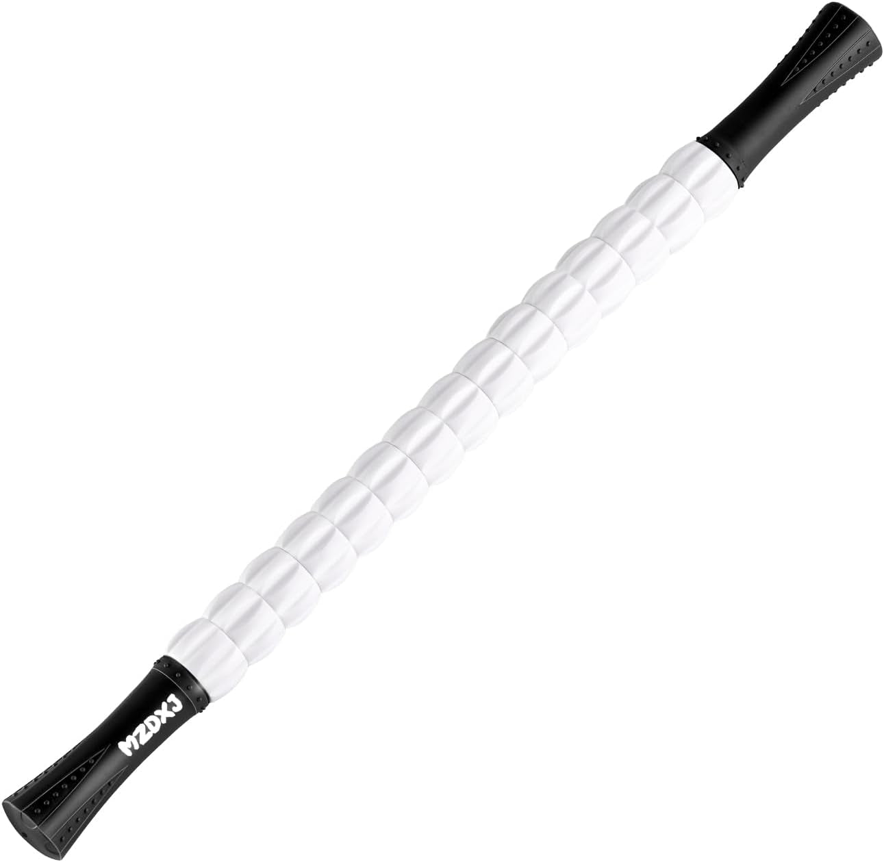 Muscle Roller Massage Roller Stick- Deep Tissue Fascia Blaster for Myofascial Pain Relief, Lymphatic Drainage & Body Sculpting, Handheld Physical Therapy & Recovery Tool (Purple Black-18 Inch)