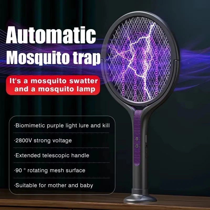 Rechargeable Automatic Mosquito Swatter