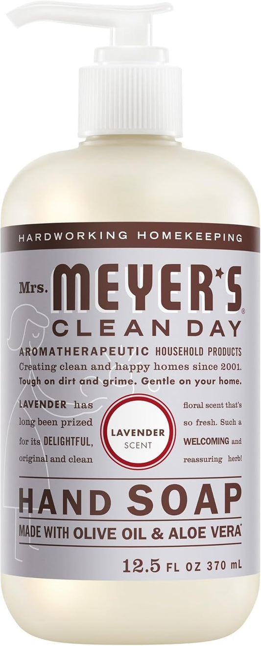 CLEAN DAY Hand Soap, Made with Essential Oils, Lavender, 12.5 Fl. Oz