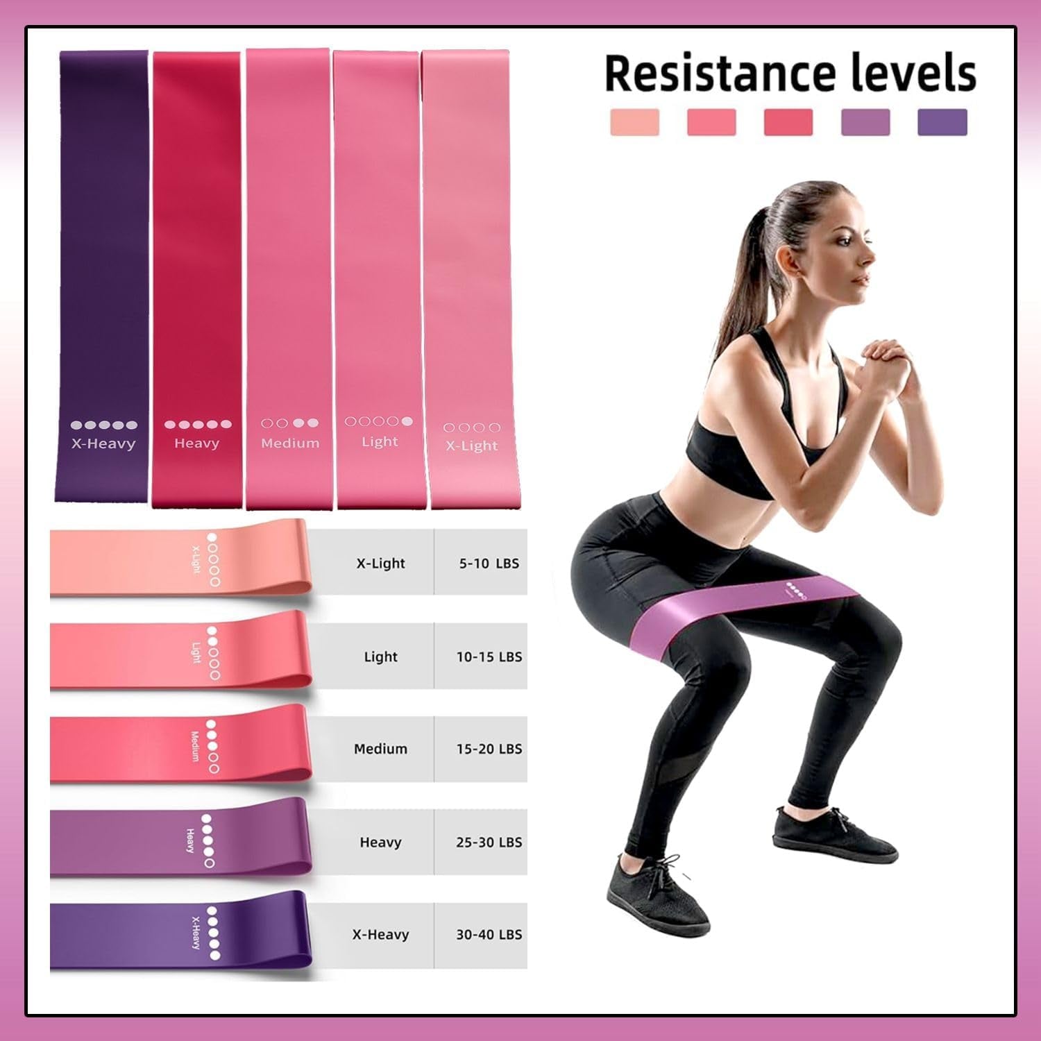 Yoga Pilates Ring Set for Home Workouts – 18 Pcs Fitness Kit for Women – Resistance & Toning Accessories with Circle Ring, Ideal for Full Body Toning & Flexibility