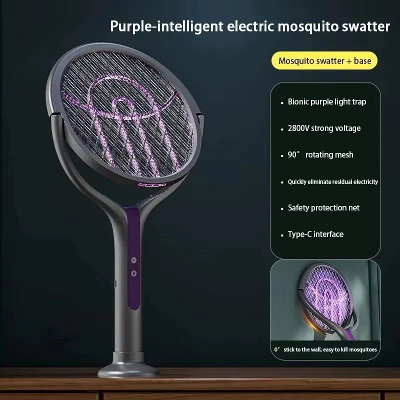 Rechargeable Automatic Mosquito Swatter