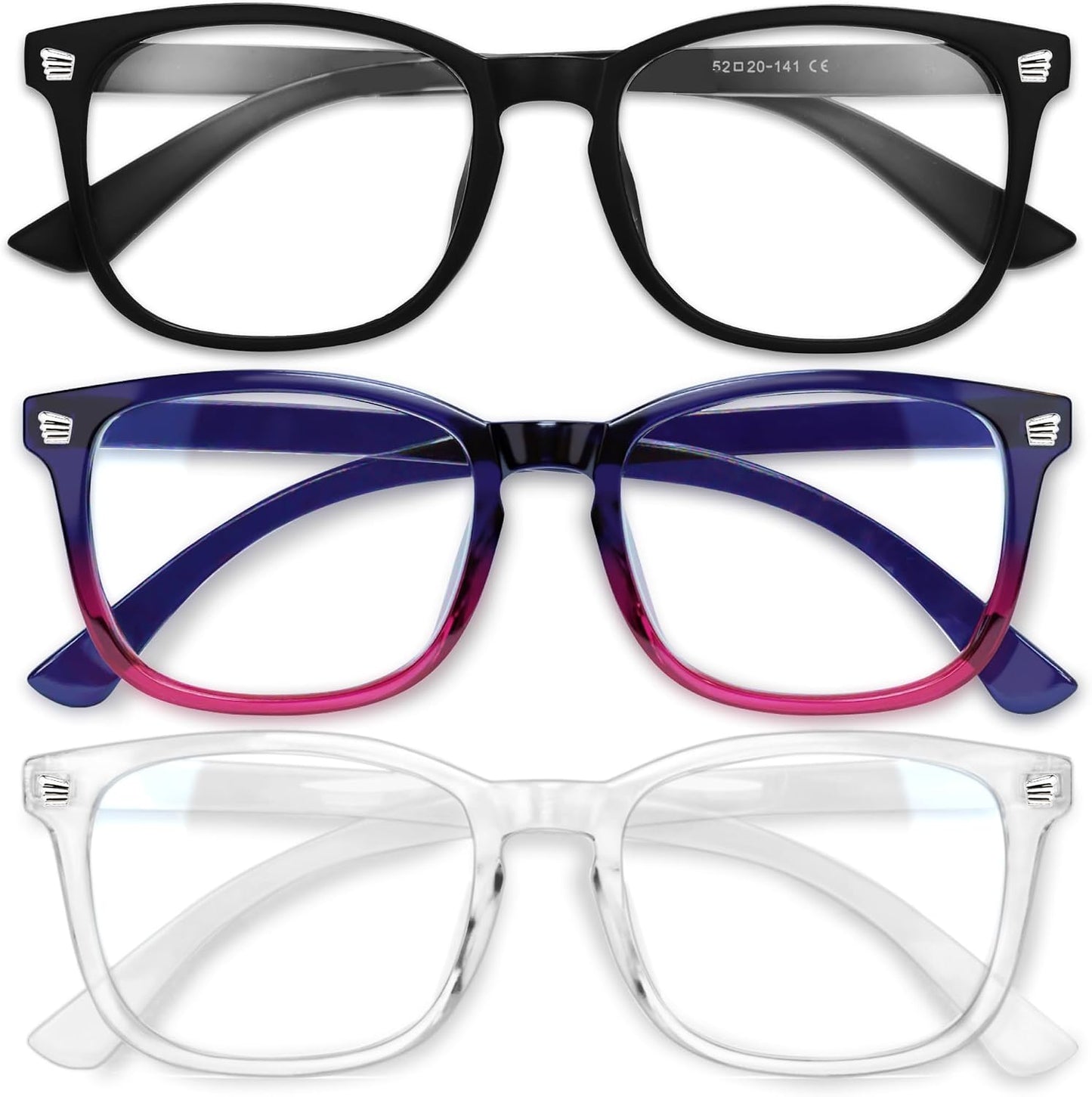 Gaoye Stylish Eyewear Frame Accessories - Blue Light Glasses for Woman - Computer Glasses for Blue Light Blocking