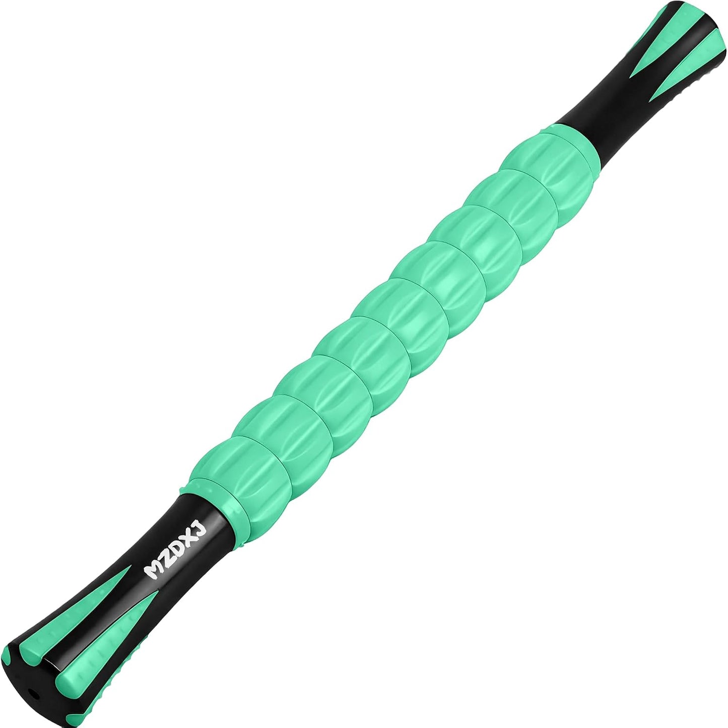 Muscle Roller Massage Roller Stick- Deep Tissue Fascia Blaster for Myofascial Pain Relief, Lymphatic Drainage & Body Sculpting, Handheld Physical Therapy & Recovery Tool (Purple Black-18 Inch)