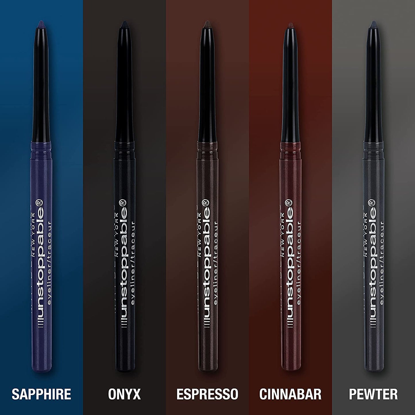 Waterproof Mechanical Brown Eyeliner Pencil - Cinnabar