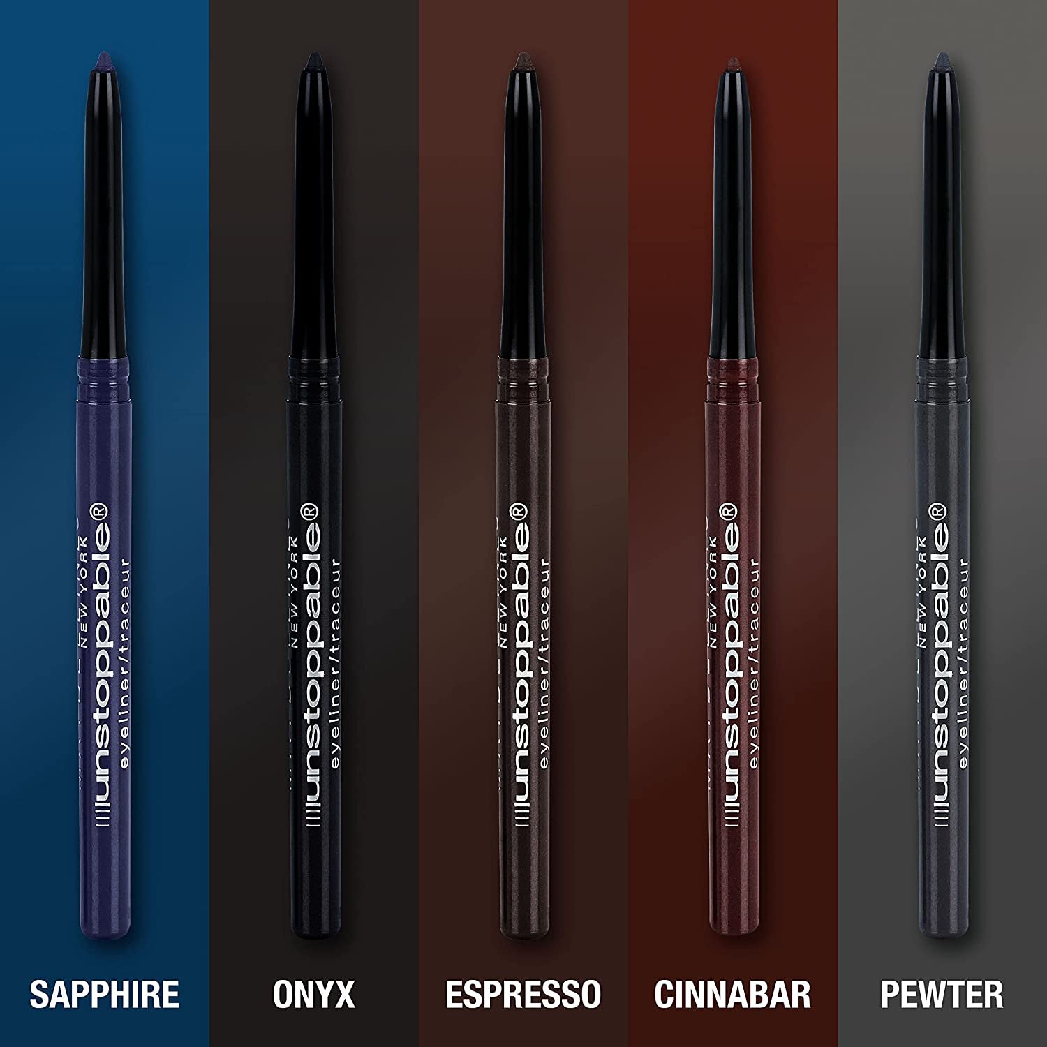 Waterproof Mechanical Brown Eyeliner Pencil - Cinnabar
