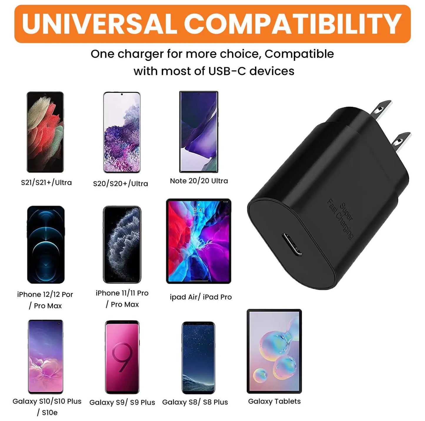 25W Type-C Super Fast Wall Charger | PD3.0 USB | Essential Selects