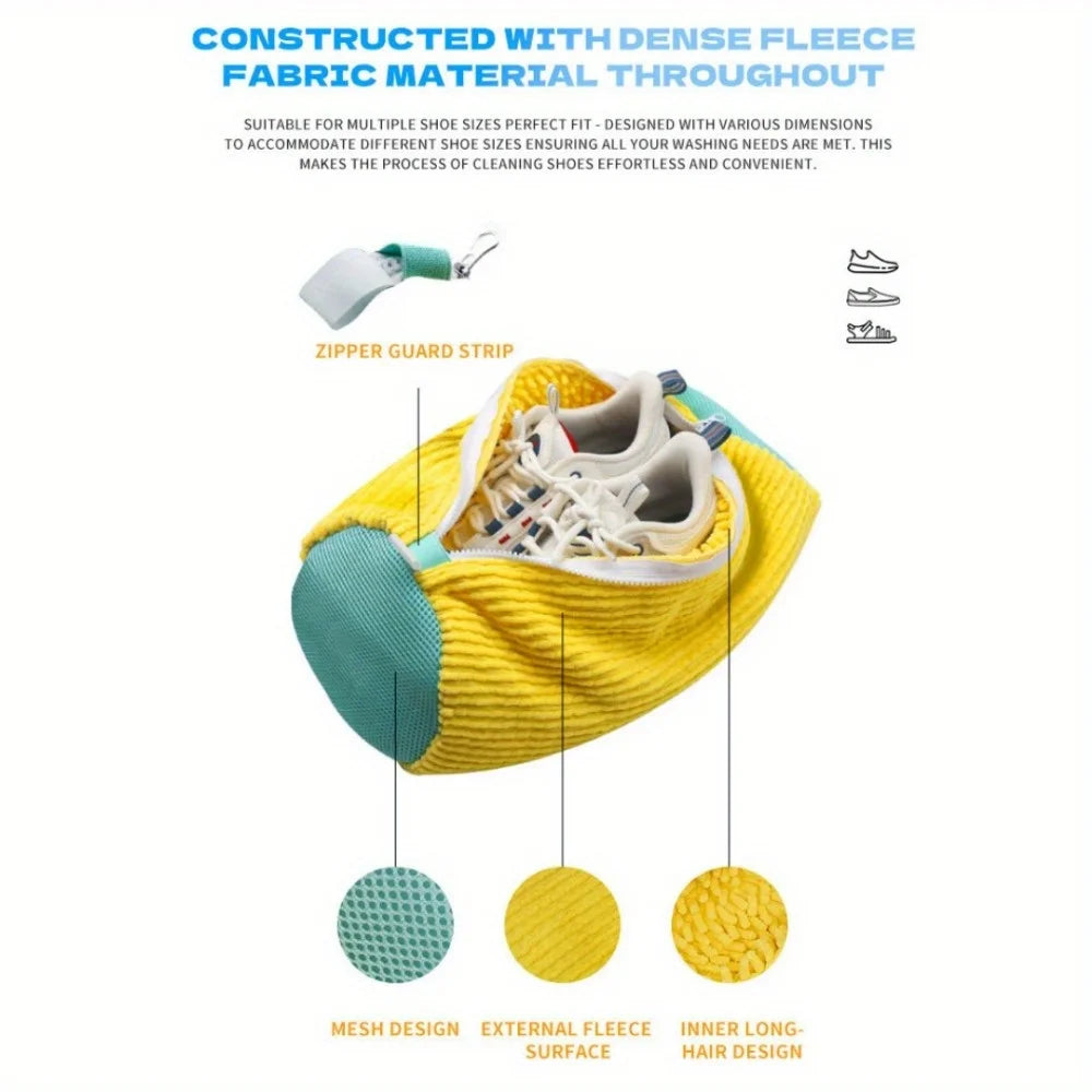 Revolutionary Dryer Shoe Bags: Durable, Reusable, and Perfect for All Shoe Sizes!