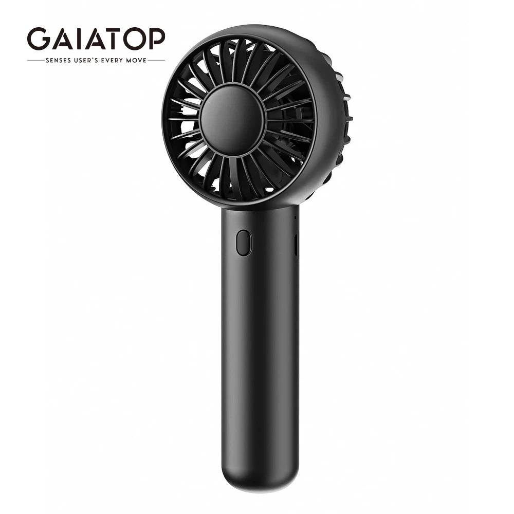 USB Rechargeable Portable Fan Handheld Fan 3 Speed Personal Small Pocket Fan with Base for Indoor Outdoor