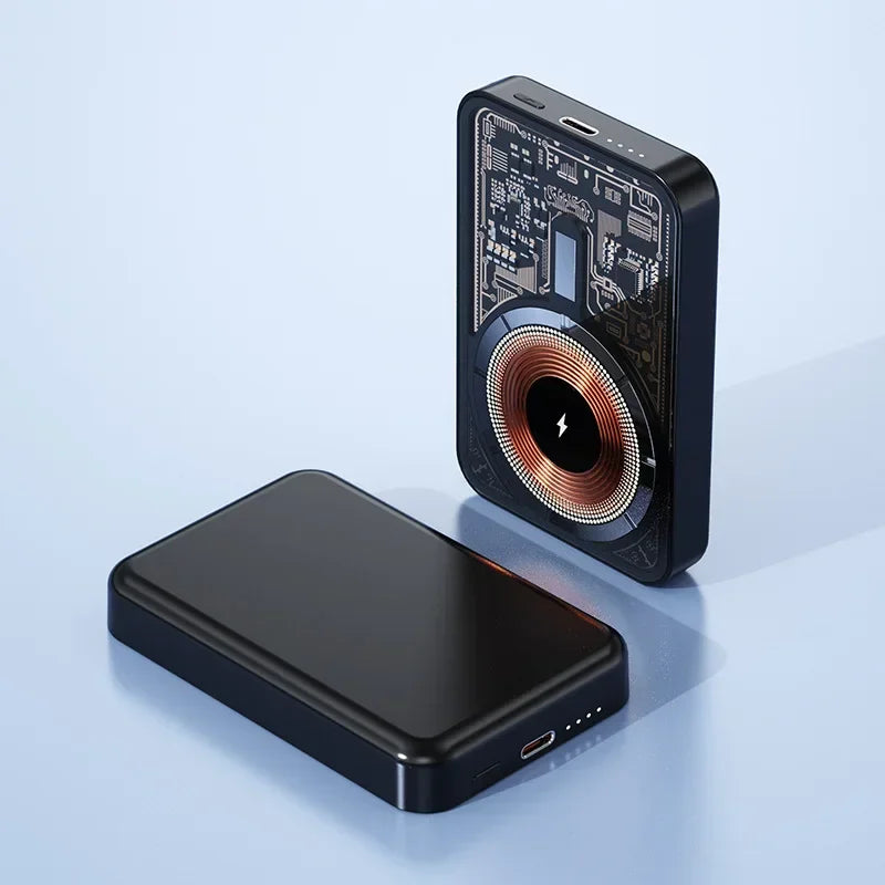 50000Mah Magnetic Wireless Power Bank 22.5W Fast Charging Portable External Battery for Magsafe for Iphone Xiaomi Samsung Huawei