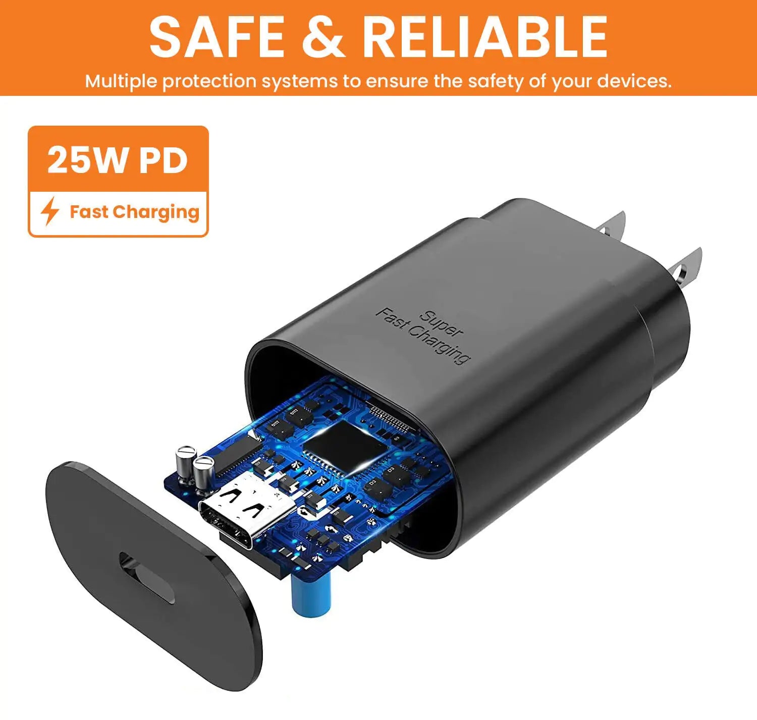 25W Type-C Super Fast Wall Charger | PD3.0 USB | Essential Selects