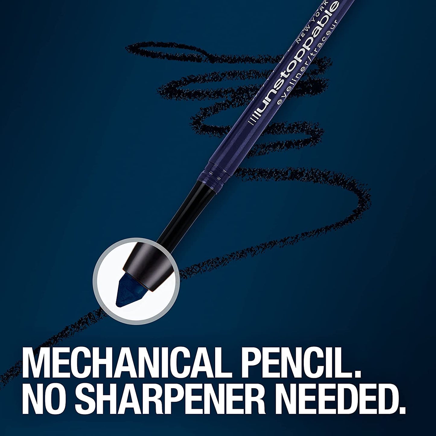 Waterproof Mechanical Brown Eyeliner Pencil