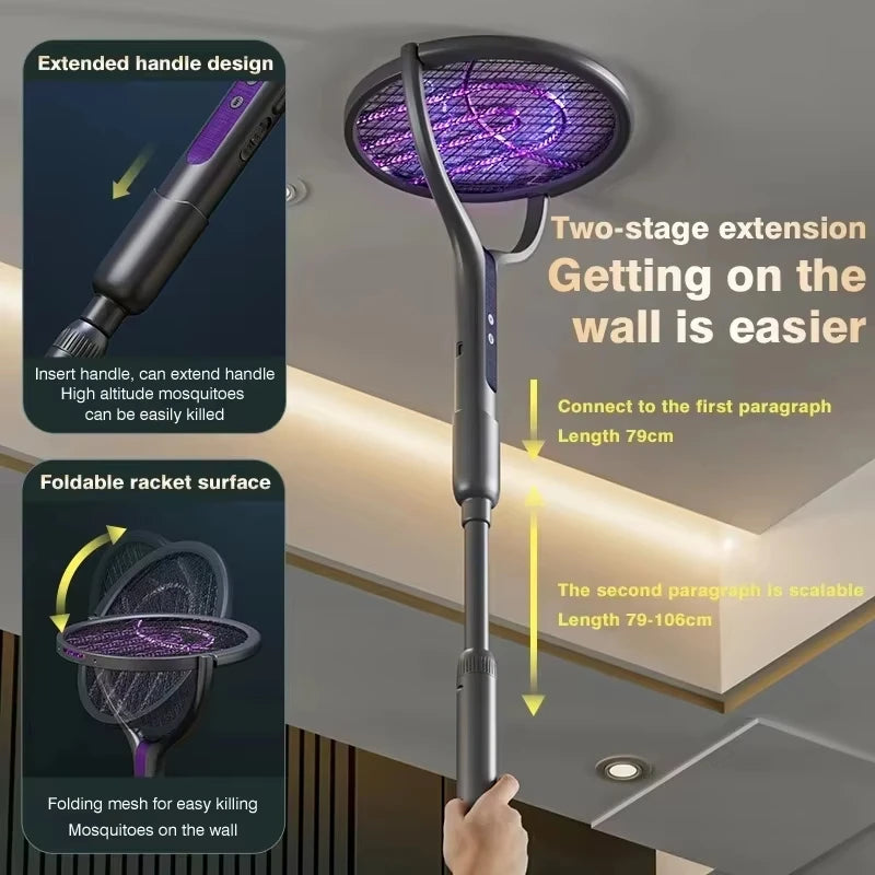Rechargeable Automatic Mosquito Swatter