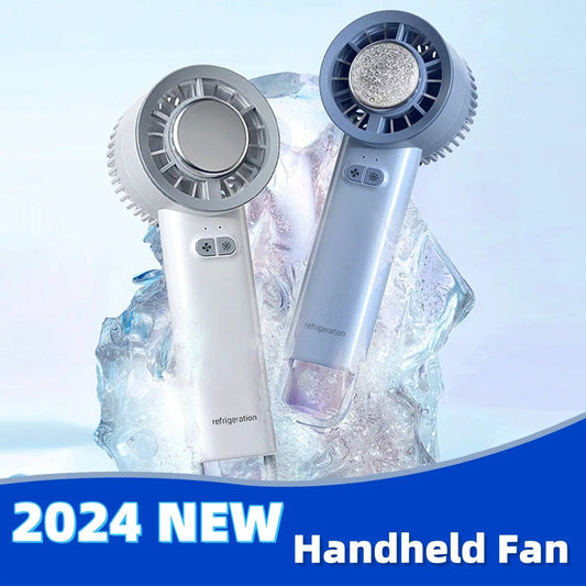 Gadget Handheld Turbo Jet Fan Mini Portable Ice Cold Fan Generation