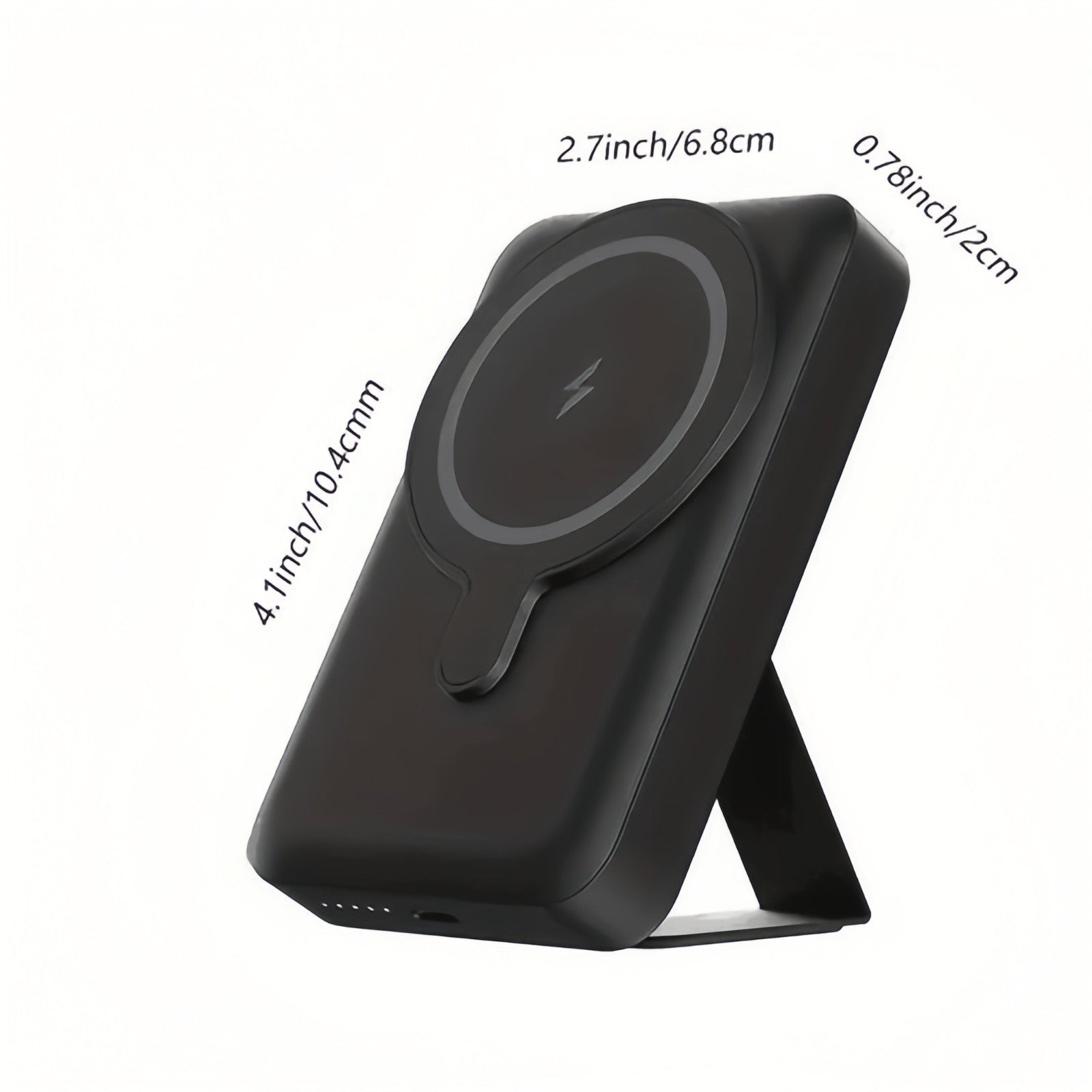 Experience Ultimate Convenience with the Magsafe Magnetic Wireless Power Bank - 10000mAh Slim Charger for iPhone 15, 14, 13 Pro